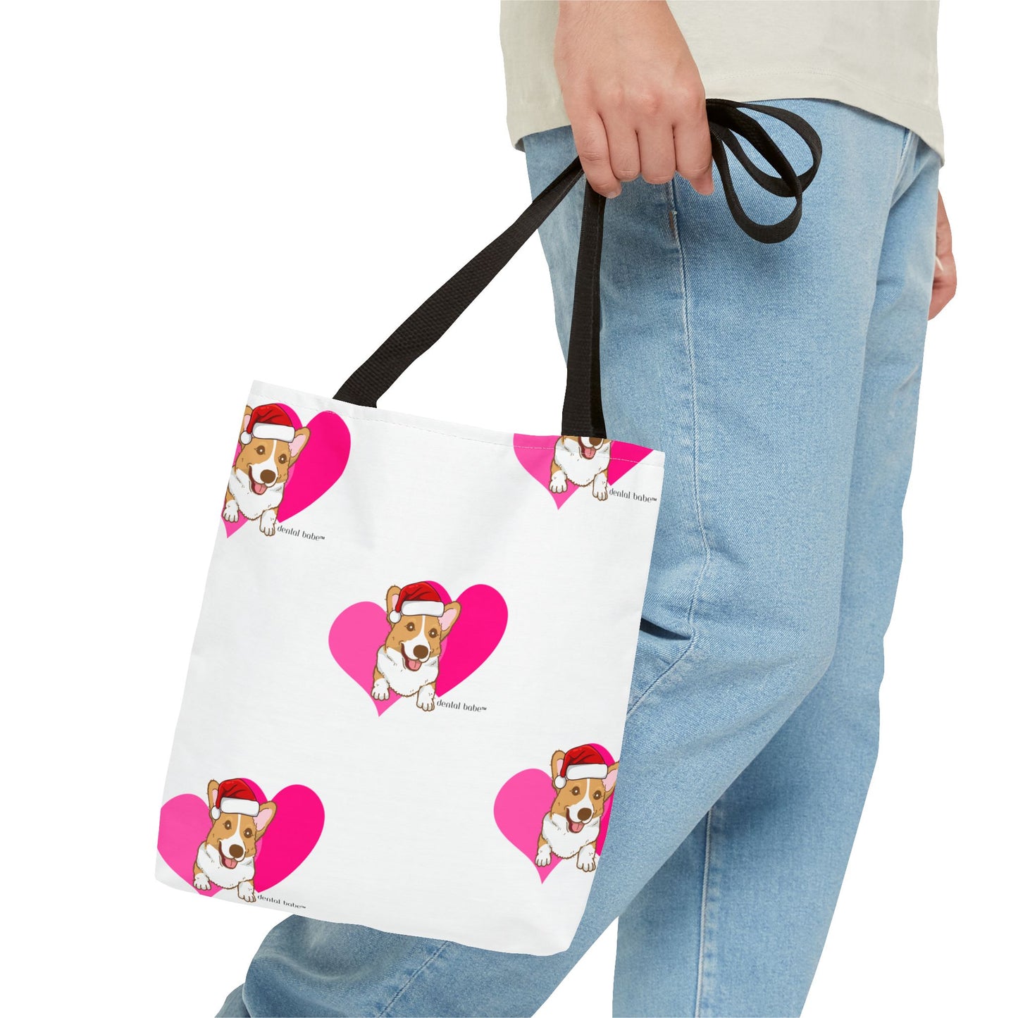 Corgi Christmas Tote Bag