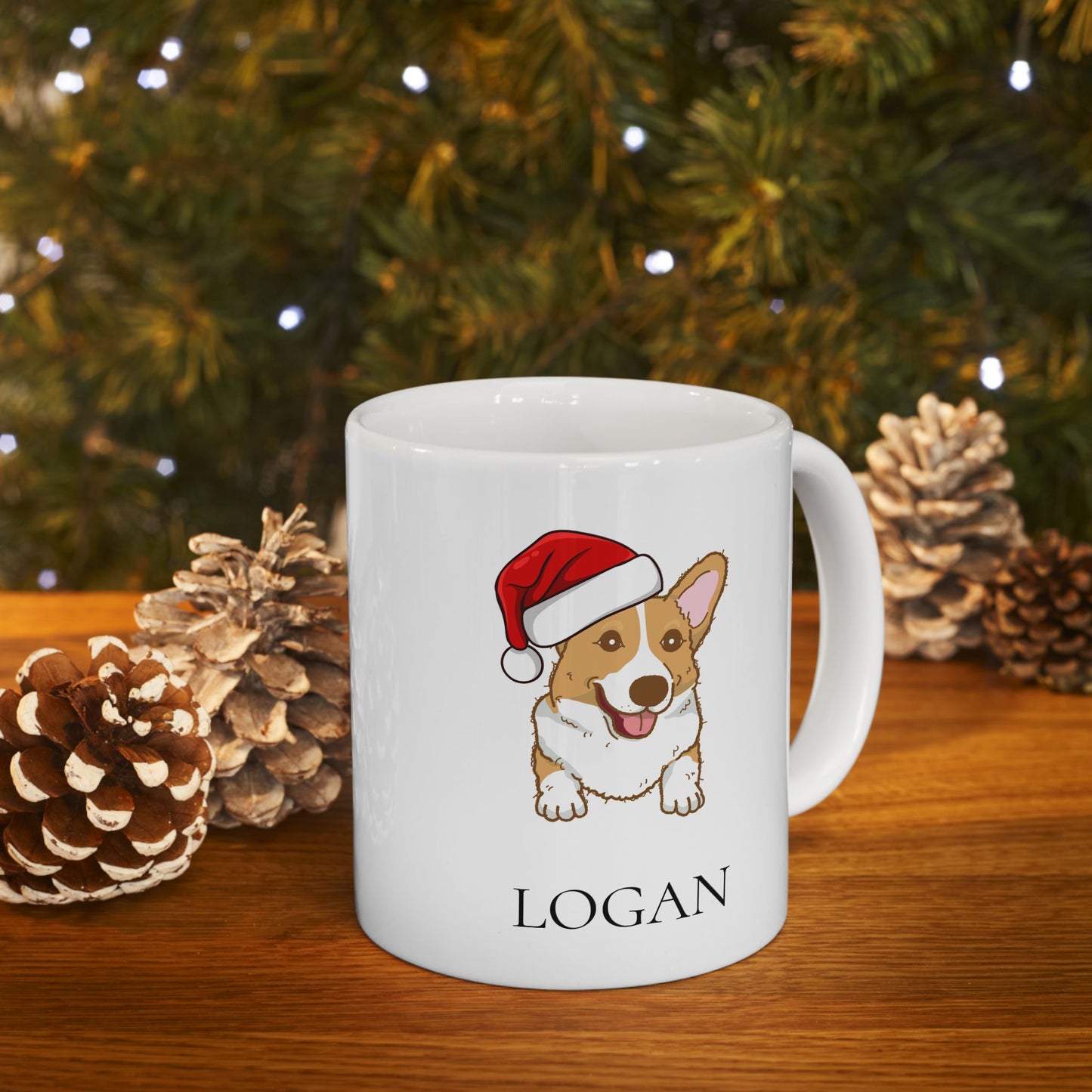 Personalized Ceramic Mug, (11oz)