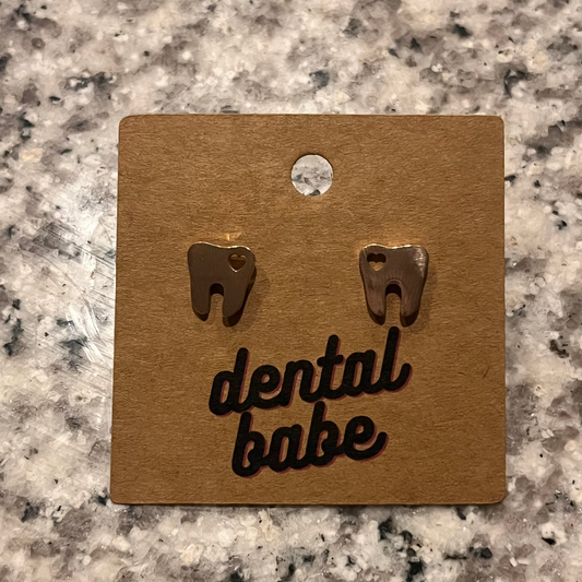 Tooth Earrings